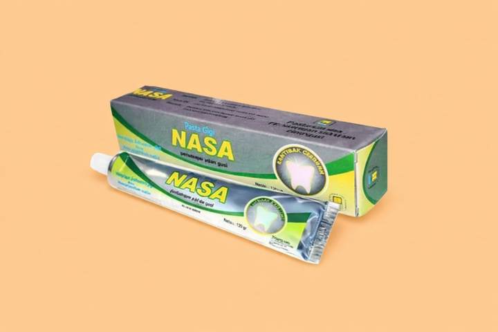 Pasta Gigi NASA asli dan Palsu