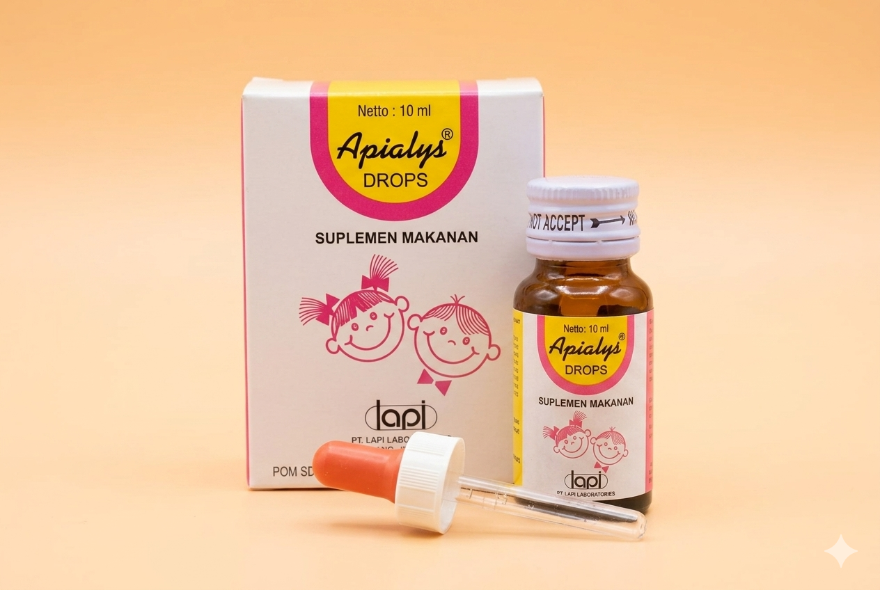 Perbedaan Apialys Drop dan Sirup